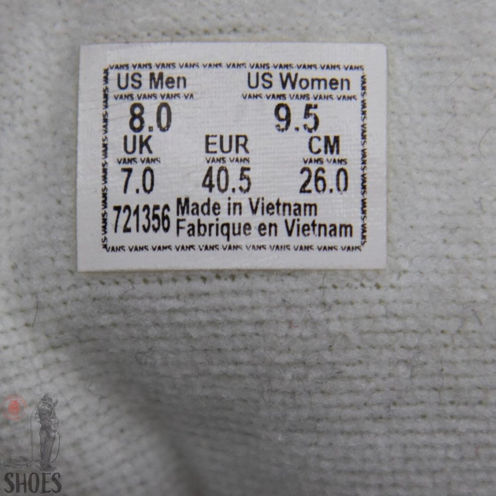 Vans Blue Canvas High-Top - Women's 9.5 - Picture 11 of 13